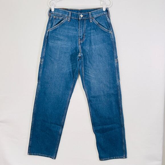 Levis Jeans Mens 30x34 Workwear Fit Utility Cargo Pockets Straight Leg Classic - Picture 1 of 12